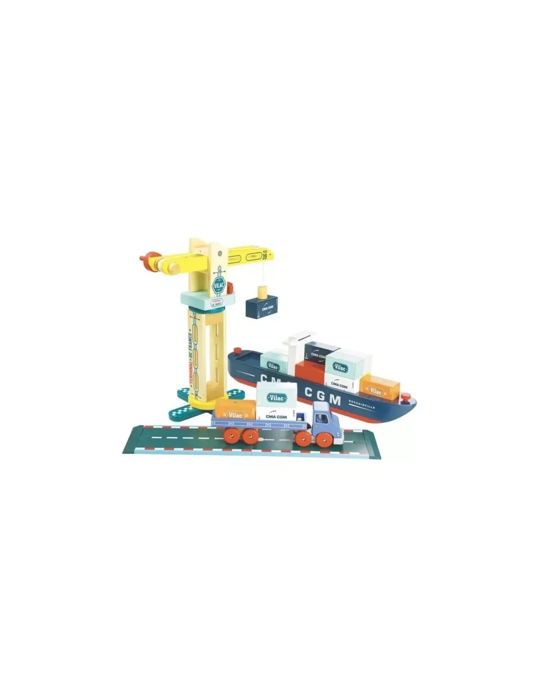 Vilac Camion porte container ity -