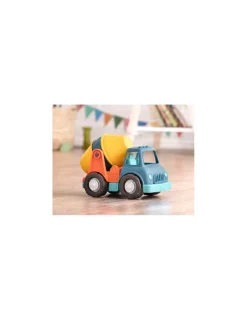 B.Toys Camion toupie jaune et bleu -