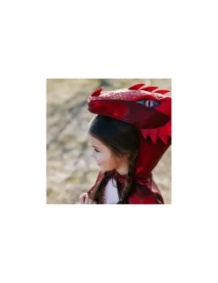 Enfant Great Pretenders Cape de dragon rouge irisé 4-6 ans -