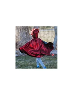 Enfant Great Pretenders Cape de dragon rouge irisé 4-6 ans -