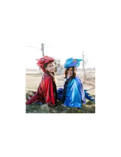 Enfant Great Pretenders Cape de dragon rouge irisé 4-6 ans -