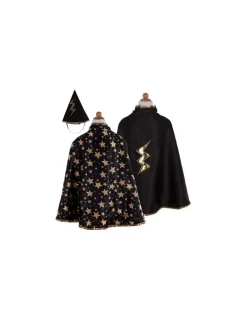 Great Pretenders Cape de magicien réversible avec chapeau 4-6 ans -