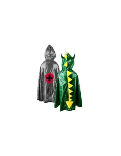 Enfant Great Pretenders Cape réversible dragon chevalier 4-6 ans -