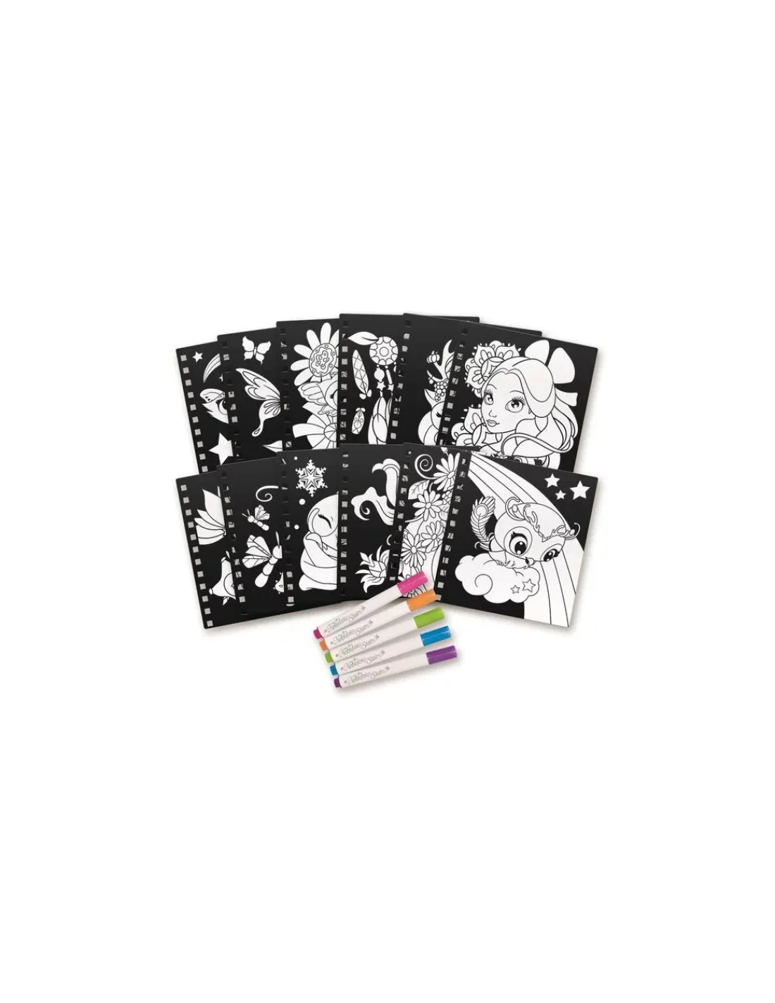 Nebulous Stars Carnet de coloriage velours -