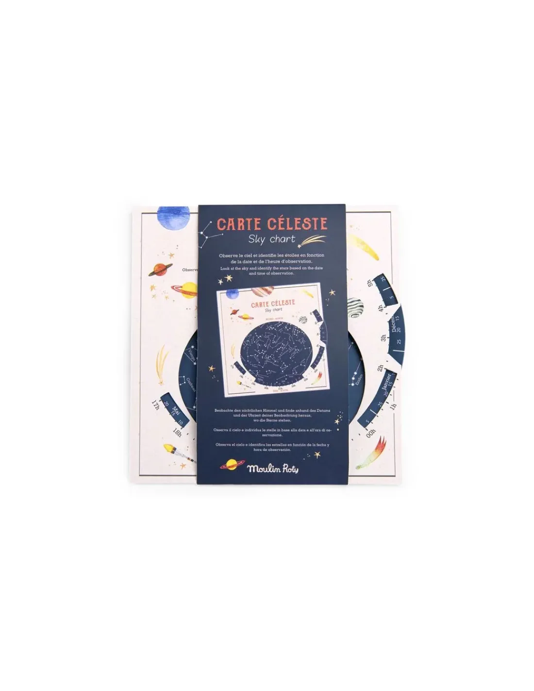 Moulin Roty Carte céleste Le Jardin du Moulin -