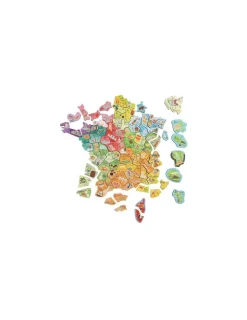 Jeujura Carte de France magnétique -