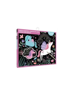 Auzou Cartes à gratter licornes -