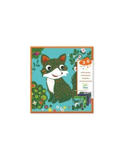 Djeco Cartes à gratter petites bêtes -