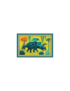 Lovely Paper by Djeco Cartes d'invitation Cric croc Dino Rock - Djeco