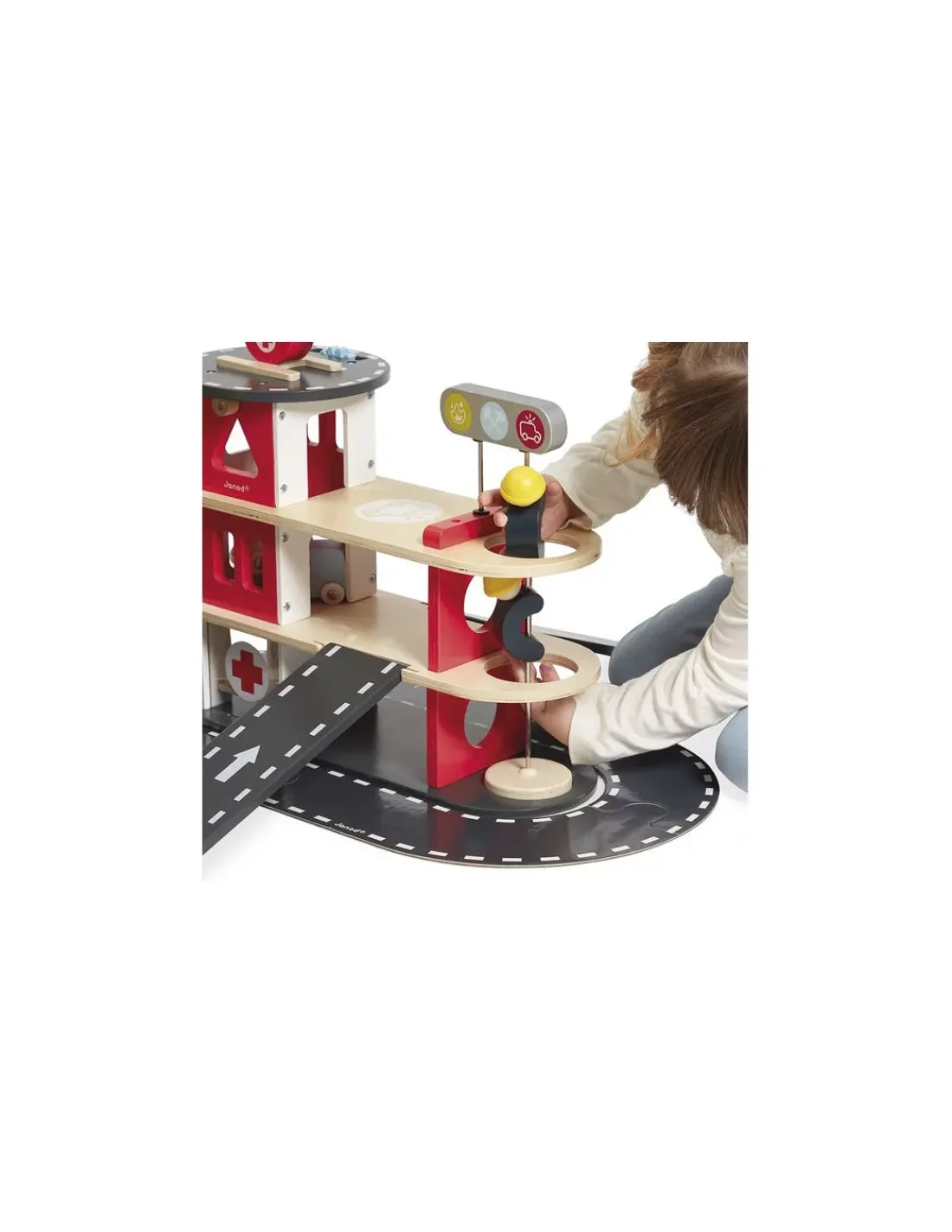 Enfant Janod Caserne de pompiers Bolid -