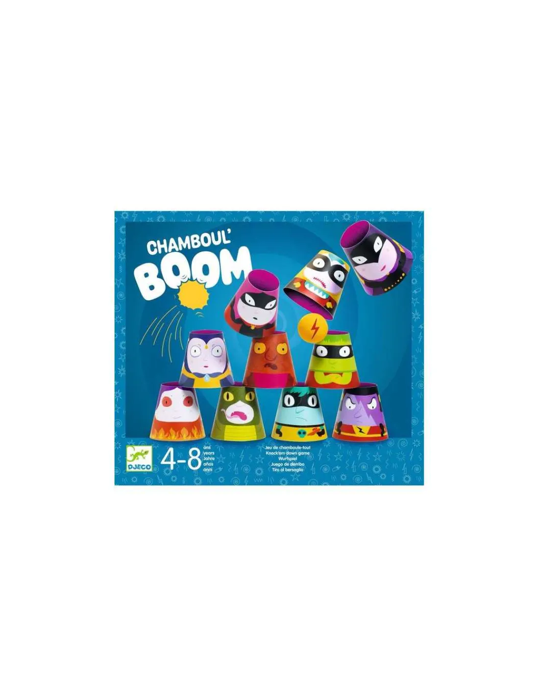 Enfant Djeco Chamboule-tout Chamboul Boom -