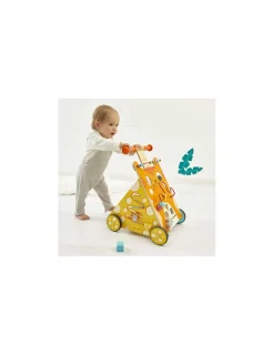 Janod Chariot de marche chat multi activités -