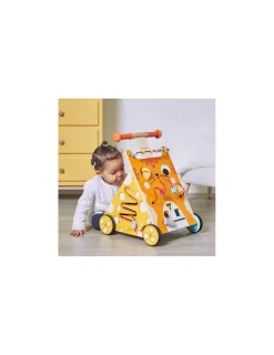 Janod Chariot de marche chat multi activités -