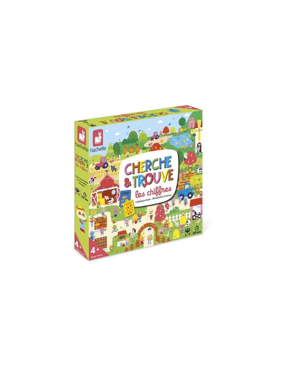 Enfant Janod Cherche et trouve Les chiffres -