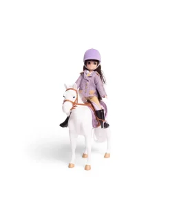 Lottie Cheval blanc et poupée