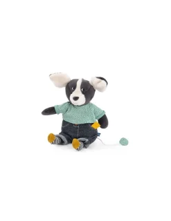 Moulin Roty Chien Puce musical Puce & Pilou -