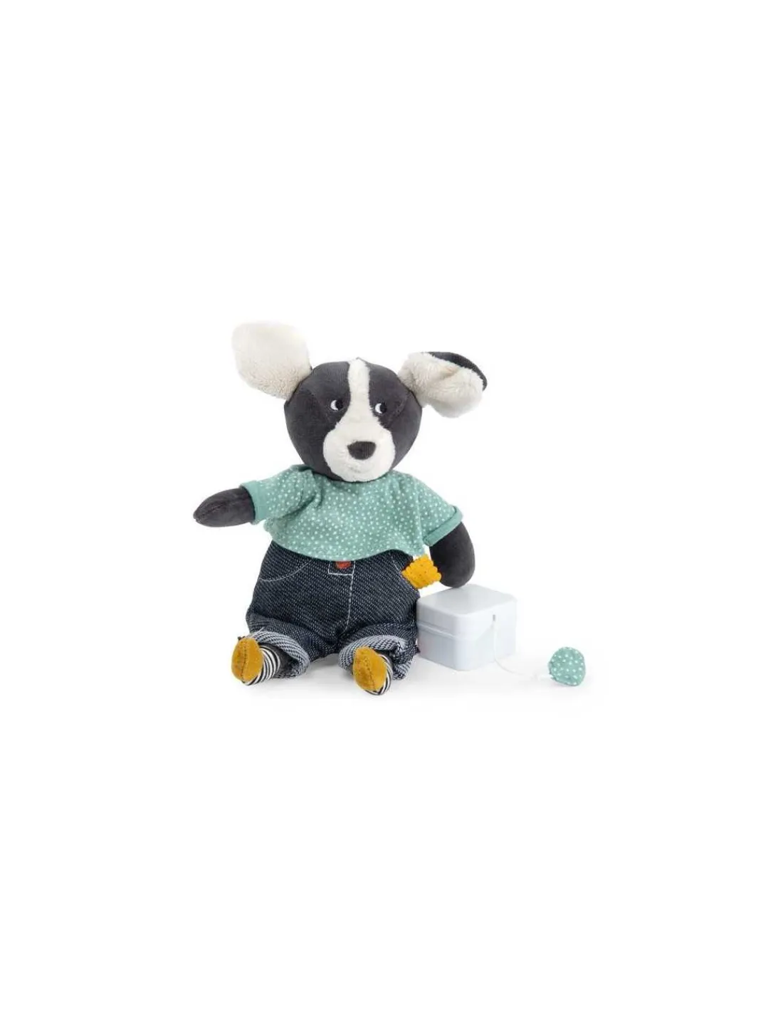 Moulin Roty Chien Puce musical Puce & Pilou -