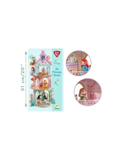 Enfant Djeco Château de princesse Arty Toys Ze Princesses Tower -