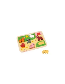 Janod Chunky puzzle La ferme -