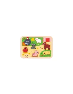Janod Chunky puzzle La ferme -
