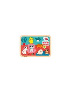 Janod Chunky puzzle Les animaux familiers -