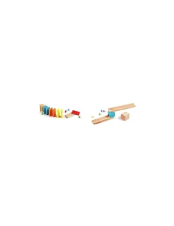 Hape Toys Circuit de billes Rallye Domino - Hape