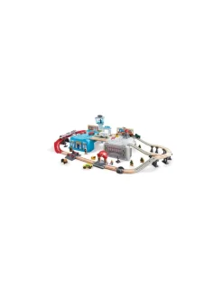 Enfant Hape Toys Circuit de train Grande métropole - Hape