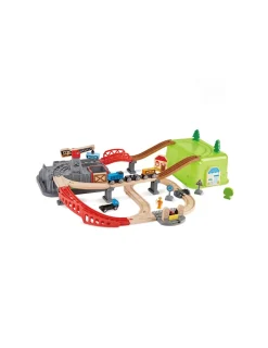 Enfant Hape Toys Circuit de train Railway bucket builder - Hape