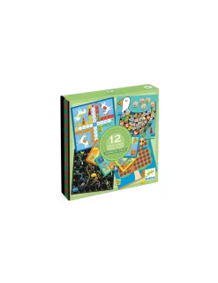 Enfant Djeco Classic box boîte de 12 jeux -