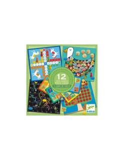 Enfant Djeco Classic box boîte de 12 jeux -