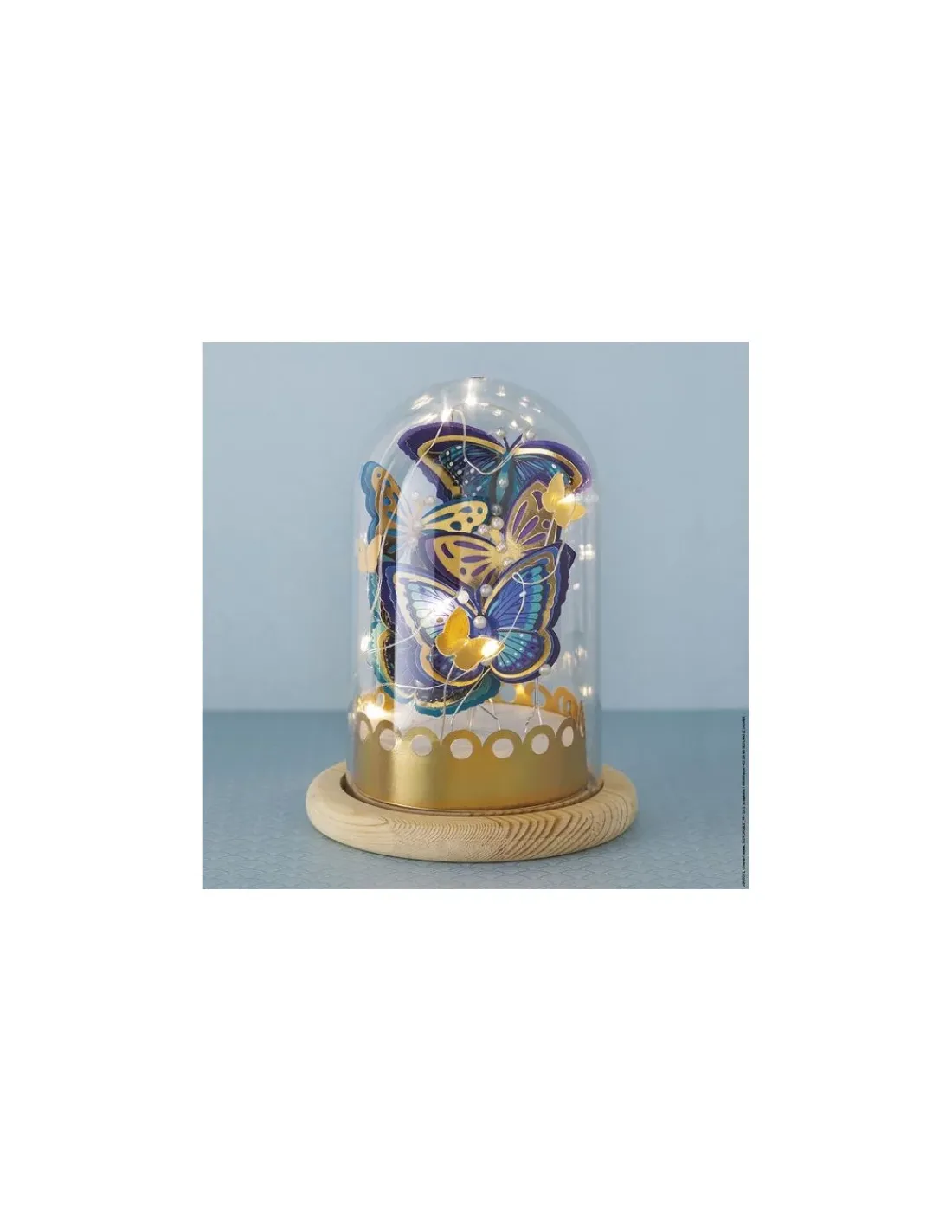 Enfant Janod Cloche lumineuse Papillons à créer - Les ateliers déco -