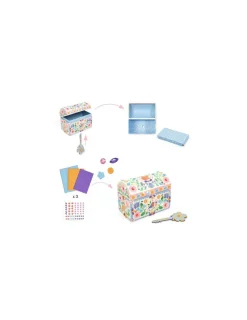 Djeco Coffre à décorer Précieux trésors - Do it Yourself -