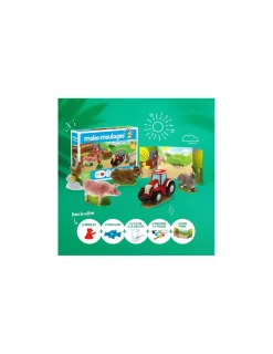Enfant Mako creations Coffret 5 moules Bienvenue à la ferme - Mako moulages