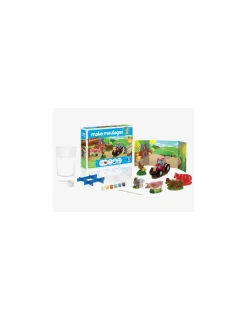 Enfant Mako creations Coffret 5 moules Bienvenue à la ferme - Mako moulages
