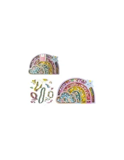 Sycomore Coffret arc en ciel 400 perles en bois -
