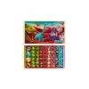 Billes and Co Coffret de 52 billes Dinosaures - Billes & Co