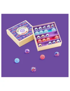 Enfant Billes and Co Coffret de 25 billes Neon Fish - Billes & Co