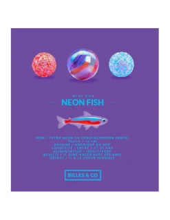 Enfant Billes and Co Coffret de 25 billes Neon Fish - Billes & Co