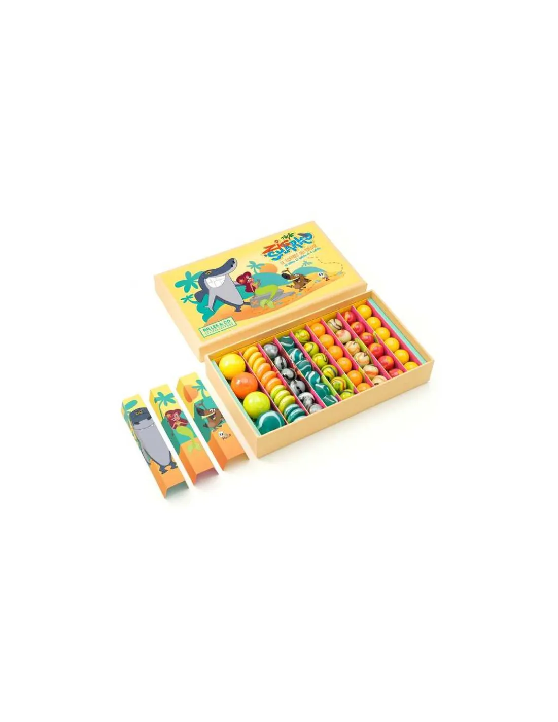 Billes and Co Coffret de 58 billes Zig et Sharko - Billes & Co