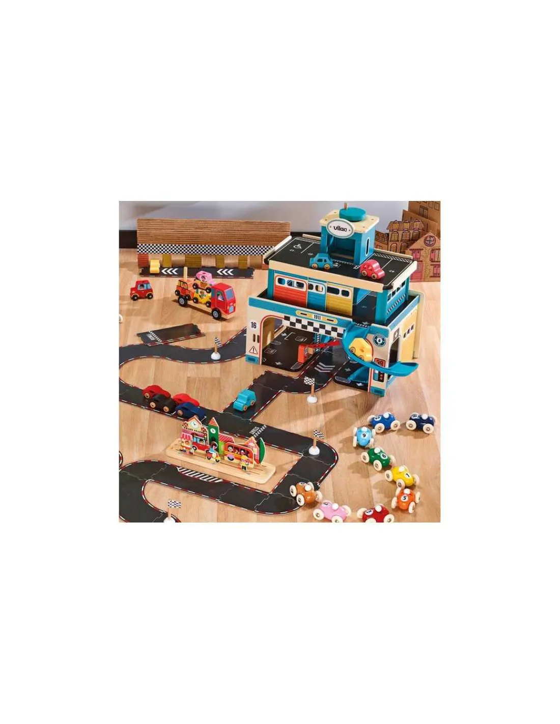 Vilac Coffret de 4 voitures City -