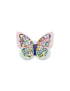 Enfant Sycomore Coffret de perles en bois Papillon -
