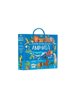 Sassi junior Coffret du méga atlas des animaux - Sassi
