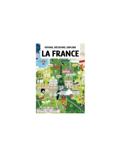 Sassi junior Coffret livre et puzzle La France - Sassi