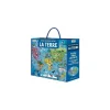 Enfant Sassi junior Coffret livre et puzzle La Terre - Sassi
