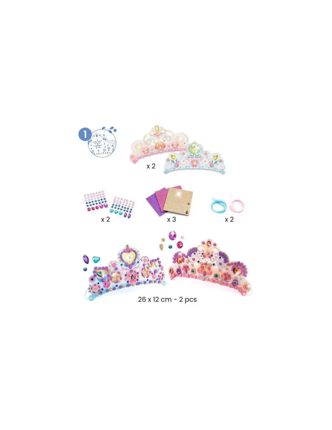 Djeco Coffret multi-activités Nymphea - Do it Yourself -