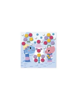 Janod Coffret Pompons 3 ans -