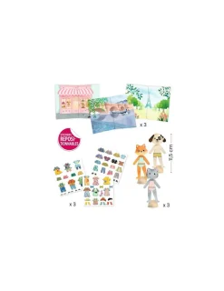 Djeco Collage Bonjour Paris -