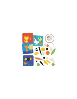 Djeco Collage de feutrine douce nature -