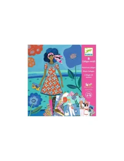 Djeco Collages motifs Tendance Wax -