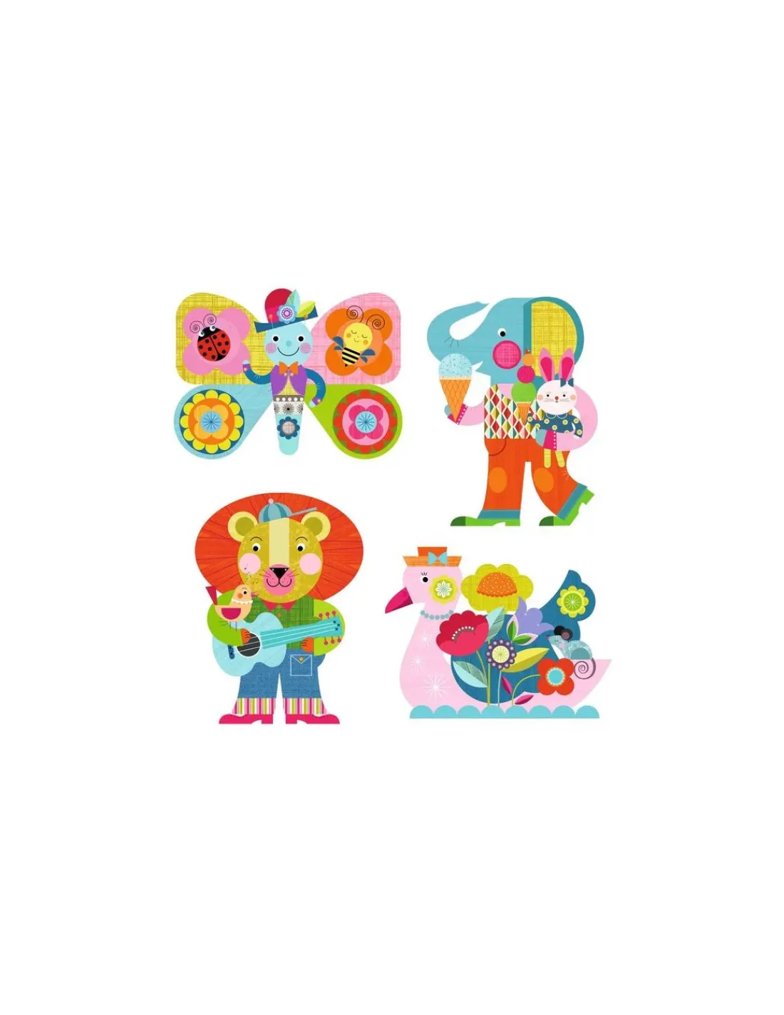 Djeco Coloriage à l'eau Animalo-Len -